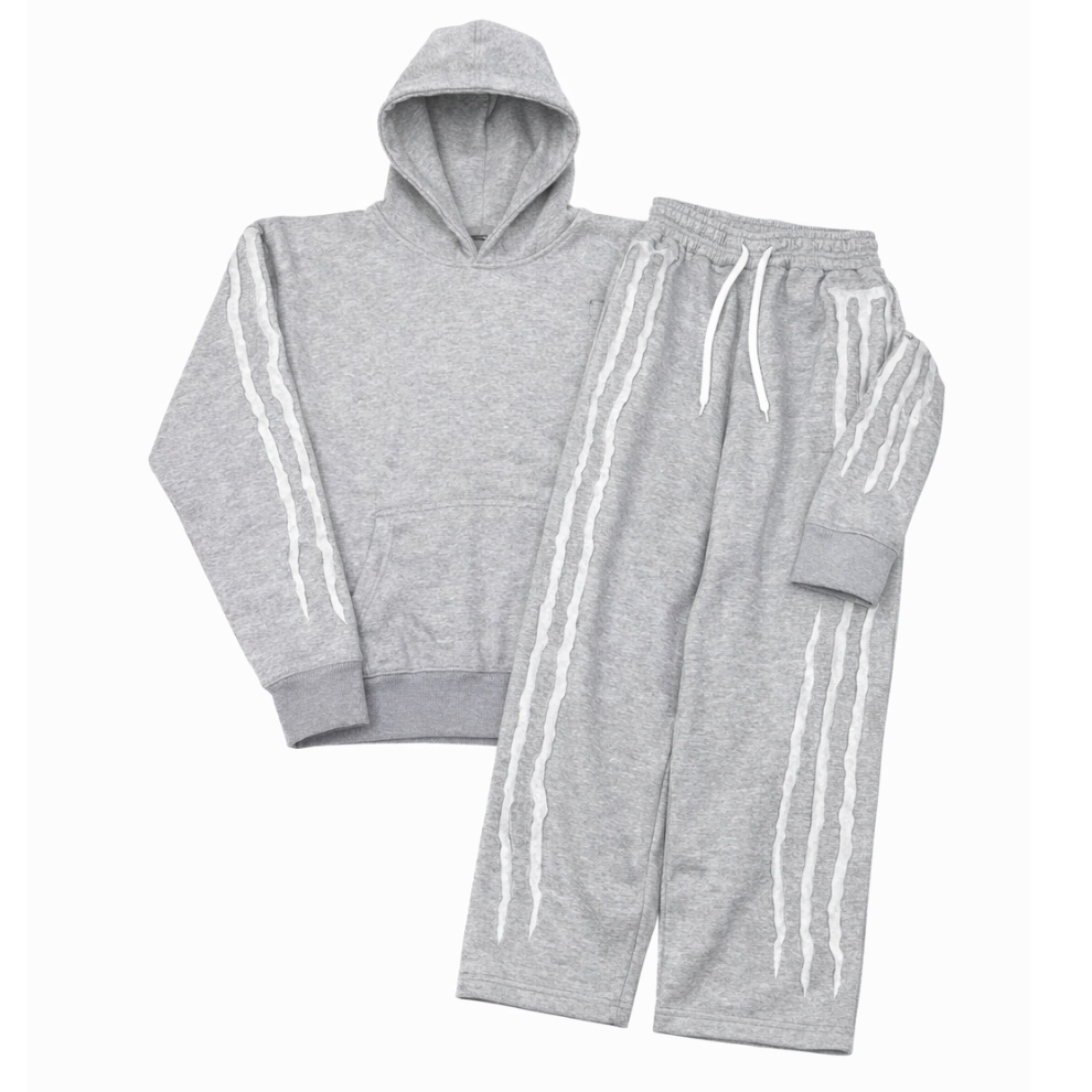 "VantyxWear" Tracksuit - Grau