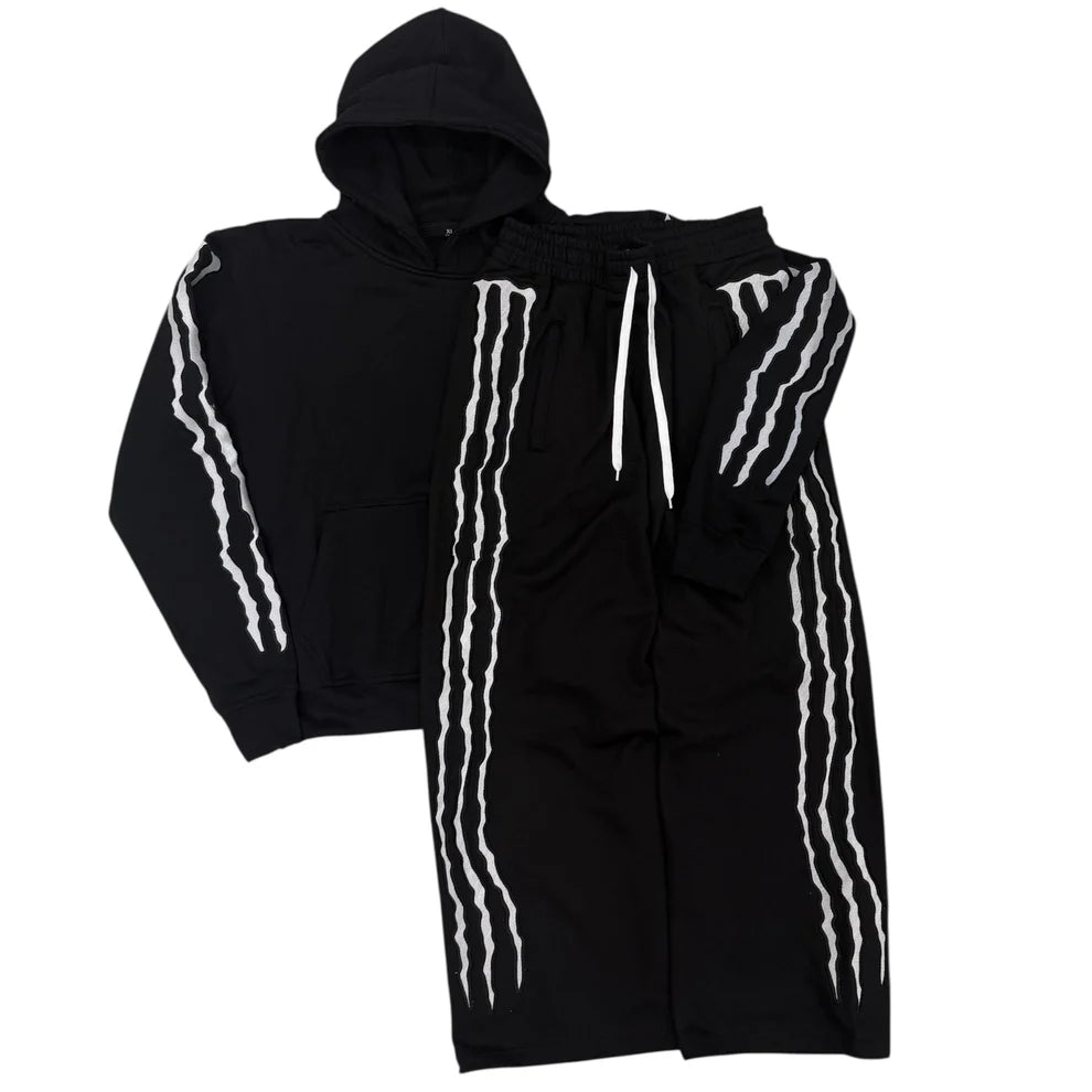 "VantyxWear" Tracksuit - Schwarz