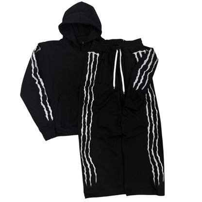 "VantyxWear" Tracksuit - Schwarz