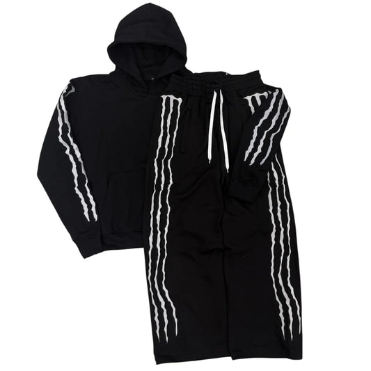 "VantyxWear" Tracksuit - Schwarz